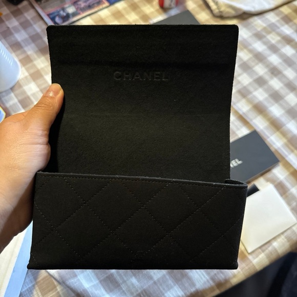 CHANEL SUNGLASS CASE AND BOX - Picture 2 of 2